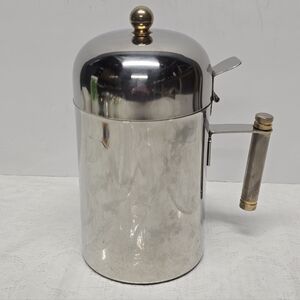 Inox 18-10 Ghia Serie Italy Stainless Steel Milk Frother Pitcher